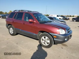 2005 Hyundai Santa Fe GLS with VIN KM8SC13D25U919692, listed as a Copart auction lot 76765954 with 164,644 mi miles and Clean Title. Bid and sale history available at carsss.com. Image 4.