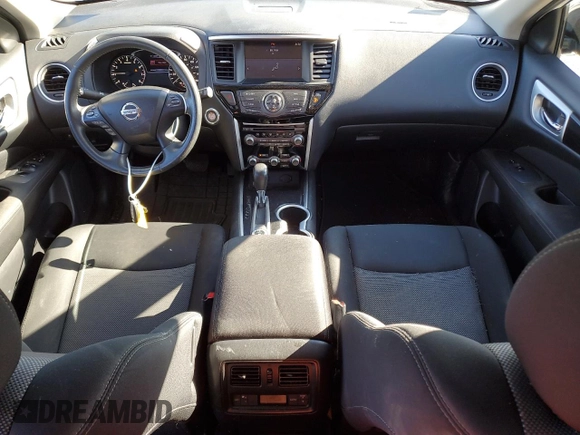 2017 Nissan Pathfinder SV with VIN 5N1DR2MM5HC666793, listed as a Copart auction lot 51924315 with 167,309 mi miles and Salvage title. Bid and sale history available at DreamBid. Image 8.