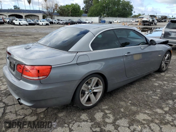 2008 BMW 3 Series 335i with VIN WBAWL73538PX56522, listed as a Copart auction lot 47389225 with 76,841 mi miles and Salvage Title. Bid and sale history available at carsss.com. Image 3.