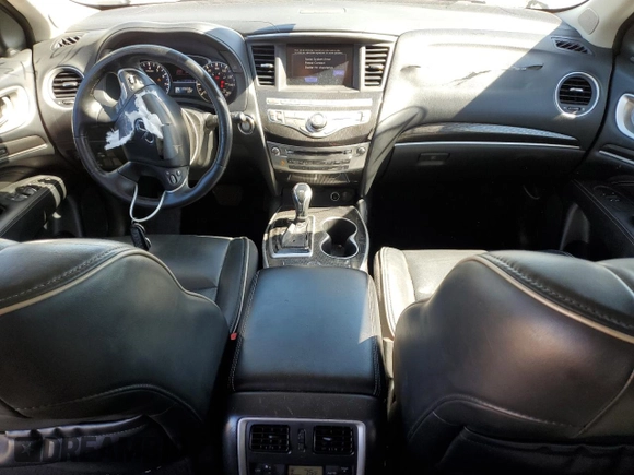 2019 Infiniti QX60 Luxe with VIN 5N1DL0MM7KC526872, listed as a Copart auction lot 43431365 with 123,058 mi miles and Salvage Title. Bid and sale history available at DreamBid. Image 8.