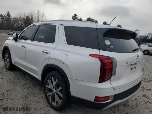 2022 Hyundai Palisade SEL with VIN KM8R3DHEXNU349913, listed as a Copart auction lot 86847684 with 65,153 mi miles and Salvage Title. Bid and sale history available at carsss.com. Image 2.