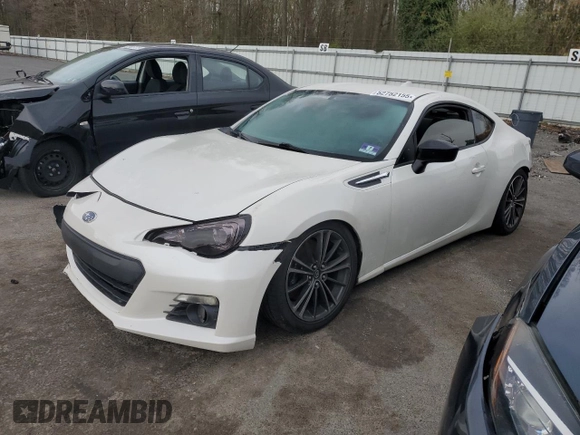 2013 Subaru BRZ Limited with VIN JF1ZCAC15D1610670, listed as a Copart auction lot 52752155 with 0 mi miles and Salvage Title. Bid and sale history available at carsss.com. Image 1.