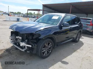 2021 BMW X3 sDrive30i with VIN 5UXTY3C09M9E84594, listed as a IAAI auction lot 42013486 with 58,044 mi miles and . Bid and sale history available at DreamBid. Image 2.
