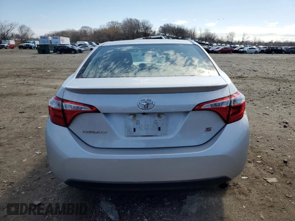 2016 Toyota Corolla L with VIN 2T1BURHE1GC715144, listed as a Copart auction lot 49419625 with 63,016 mi miles and Salvage Title. Bid and sale history available at DreamBid. Image 6.