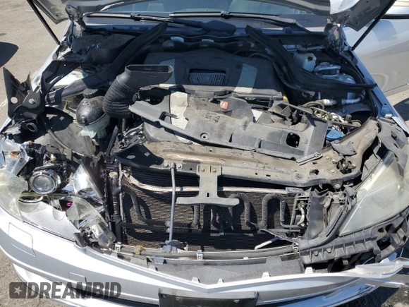 2008 Mercedes-Benz C 300 Sport with VIN WDDGF54X98F176691, listed as a Copart auction lot 65635075 with 128,567 mi miles and Salvage title. Bid and sale history available at DreamBid. Image 11.
