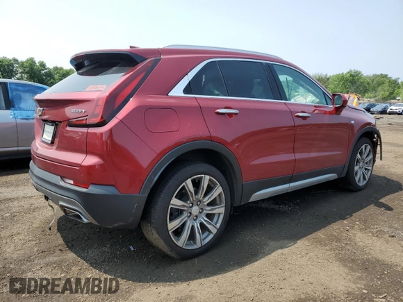 2019 Cadillac XT4 AWD Premium Luxury с VIN 1GYFZDR40KF149662, выставлен на аукционе Copart как лот 60366915 с пробегом 48 304 миль миль и Списание • Salvage title. История ставок и продаж доступна на DreamBid. Изображение 3.