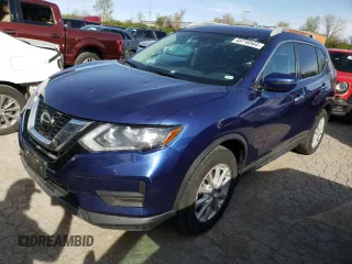 2018 Nissan Rogue S with VIN 5N1AT2MT7JC742385, listed as a Copart auction lot 49710564 with 125,210 mi miles and Salvage Title. Bid and sale history available at carsss.com. Image 1.