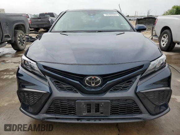 2021 Toyota Camry SE Nightshade with VIN 4T1T11AK5MU527073, listed as a Copart auction lot 55192524 with 75,581 mi miles and Salvage Title. Bid and sale history available at carsss.com. Image 5.