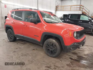 2018 Jeep Renegade Sport with VIN ZACCJBAB0JPH67560, listed as a IAAI auction lot 42581158 with 68,220 mi miles and . Bid and sale history available at DreamBid. Image 1.