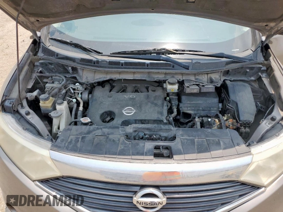 2014 Nissan Quest SV z VIN JN8AE2KP0E9101509, wystawiony jako Copart lot #58003325 z przebiegiem 198 287 mil mil oraz Czysty tytuł • Clean title. Historia ofert i sprzedaży dostępna na DreamBid. Obrazek 12.