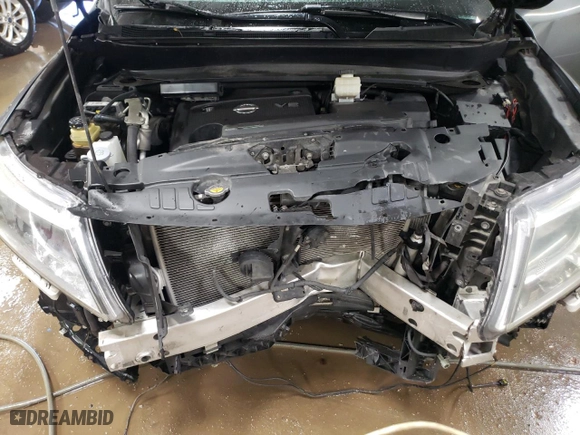 2016 Nissan Pathfinder Platinum with VIN 5N1AR2MM0GC665939, listed as a Copart auction lot 47987735 with 73,440 mi miles and Salvage Title. Bid and sale history available at carsss.com. Image 11.