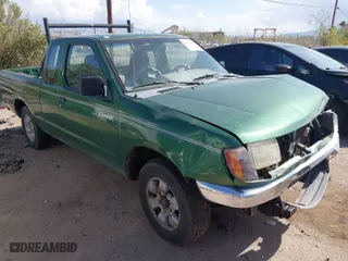 1998 Nissan Frontier 2WD XE with VIN 1N6DD26S3WC318614, listed as a IAAI auction lot 41965202 with 107,786 mi miles. Bid and sale history available at carsss.com. Image 1.