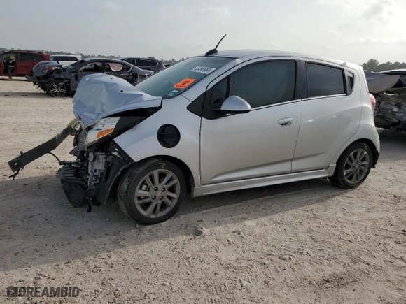 2015 Chevrolet Spark EV LT with VIN KL8CL6S06FC818689, listed as a Copart auction lot 65490084 with 0 mi miles and Salvage Title. Bid and sale history available at carsss.com. Image 1.
