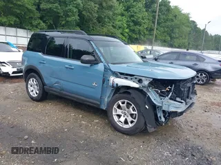 2021 Ford Bronco Sport Outer Banks with VIN 3FMCR9C60MRB05372, listed as a IAAI auction lot 42502281 with 30,580 mi miles and . Bid and sale history available at DreamBid. Image 1.
