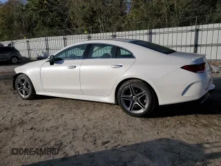 2019 Mercedes-Benz CLS with VIN WDD2J5KB9KA018453, listed as a Copart auction lot 80504414 with 44,342 mi miles and Salvage Title. Bid and sale history available at carsss.com. Image 2.