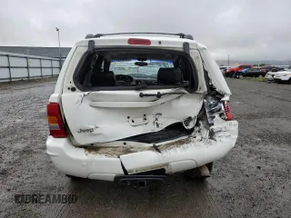 1999 Jeep Grand Cherokee Limited with VIN 1J4GW68N8XC707284, listed as a Copart auction lot 75548953 with 153,154 mi miles and Clean Title. Bid and sale history available at carsss.com. Image 6.