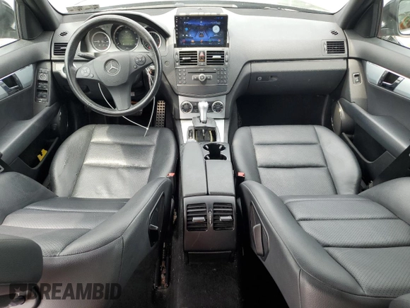 2009 Mercedes-Benz C 300 Sport with VIN WDDGF81X09F282812, listed as a Copart auction lot 60884375 with 99,782 mi miles and Salvage title. Bid and sale history available at DreamBid. Image 8.