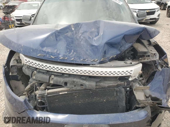 2012 Ford Explorer XLT with VIN 1FMHK8D83CGA95317, listed as a Copart auction lot 60862675 with 151,507 mi miles and Salvage title. Bid and sale history available at DreamBid. Image 12.