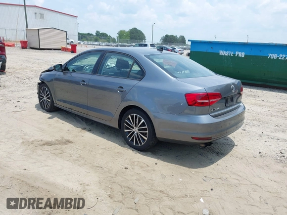 2015 Volkswagen Jetta SE with VIN 3VWD07AJ4FM353782, listed as a IAAI auction lot 42544354 with 195,457 mi miles and . Bid and sale history available at DreamBid. Image 3.