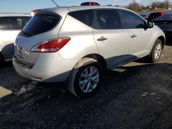 2014 Nissan Murano LE with VIN JN8AZ1MU3EW409471, listed as a Copart auction lot 46116395 with 180,319 mi miles and Non Repairable. Bid and sale history available at carsss.com. Image 3.