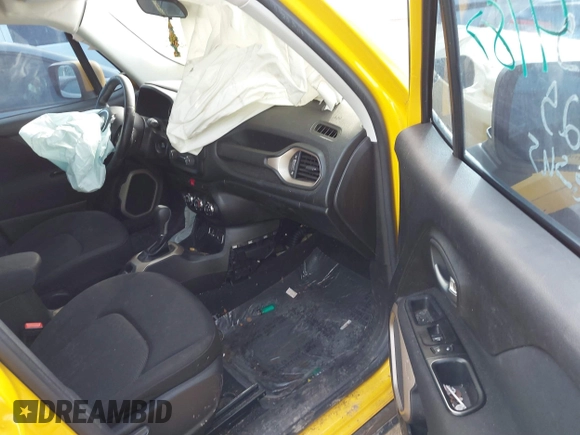 2016 Jeep Renegade Latitude with VIN ZACCJABT1GPE29482, listed as a IAAI auction lot 41694187 with Not Provided miles and . Bid and sale history available at carsss.com. Image 5.