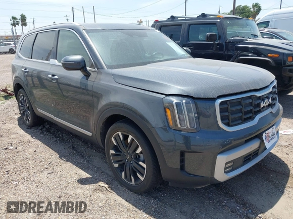 2024 Kia Telluride SX z VIN 5XYP54GC8RG441888, wystawiony jako IAAI lot #42046489 z przebiegiem Nie podano mil oraz . Historia ofert i sprzedaży dostępna na DreamBid. Obrazek 1.