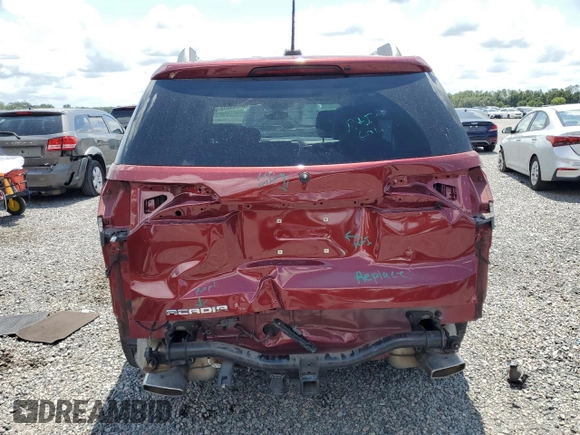 2017 GMC Acadia Denali with VIN 1GKKNPLS7HZ286781, listed as a Copart auction lot 61544035 with 82,861 mi miles and Salvage title. Bid and sale history available at DreamBid. Image 6.
