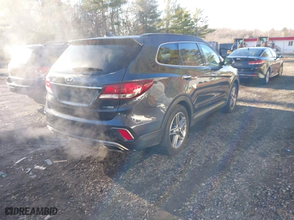 2017 Hyundai Santa Fe Limited Ultimate with VIN KM8SRDHF6HU180728, listed as a IAAI auction lot 41216266 with 113,226 mi miles. Bid and sale history available at carsss.com. Image 4.