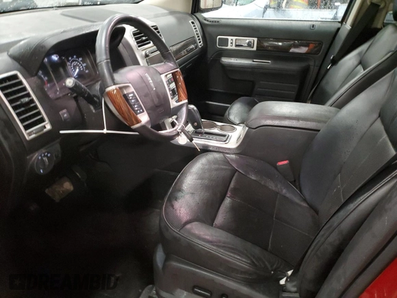 2010 Lincoln MKX with VIN 2LMDJ8JC0ABJ30320, listed as a Copart auction lot 49282215 with 158,048 mi miles and Clean Title. Bid and sale history available at DreamBid. Image 7.