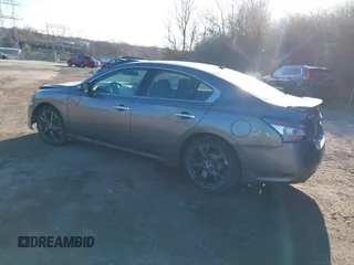 2014 Nissan Maxima S with VIN 1N4AA5APXEC470347, listed as a IAAI auction lot 41897154 with 101,459 mi miles and . Bid and sale history available at DreamBid. Image 3.