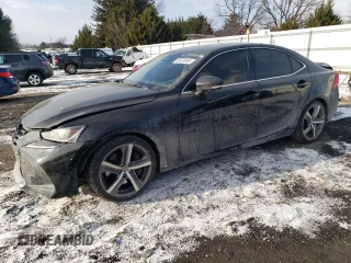2019 Lexus IS with VIN JTHBA1D29K5087943, listed as a Copart auction lot 88929095 with 61,487 mi miles and Salvage Title. Bid and sale history available at carsss.com. Image 1.