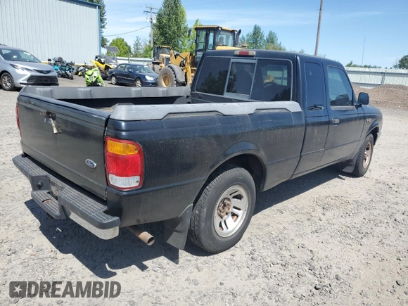 1999 Ford Ranger XLT with VIN 1FTYR14X0XPB02955, listed as a Copart auction lot 55336115 with 126,846 mi miles and Clean Title. Bid and sale history available at DreamBid. Image 3.