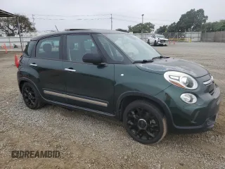 2016 FIAT 500L Trekking with VIN ZFBCFADH1GZ037830, listed as a Copart auction lot 76625134 with 93,330 mi miles and Salvage Title. Bid and sale history available at carsss.com. Image 4.