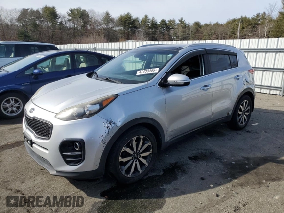 2017 Kia Sportage EX z VIN KNDPN3AC9H7032328, wystawiony jako Copart lot #47433485 z przebiegiem 140 336 mil mil oraz Nie do naprawy • Non repairable. Historia ofert i sprzedaży dostępna na DreamBid. Obrazek 1.