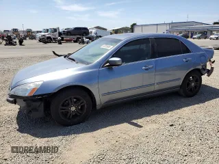 2007 Honda Accord EX с VIN 1HGCM56707A072163, выставлен на аукционе Copart как лот 58038965 с пробегом 104 914 миль миль и Списание • Salvage title. История ставок и продаж доступна на DreamBid. Изображение 1.