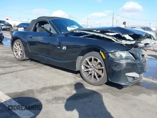 2006 BMW Z4 3.0i with VIN 4USBU335X6LW68914, listed as a IAAI auction lot 41499481 with Not provided miles and . Bid and sale history available at DreamBid. Image 1.