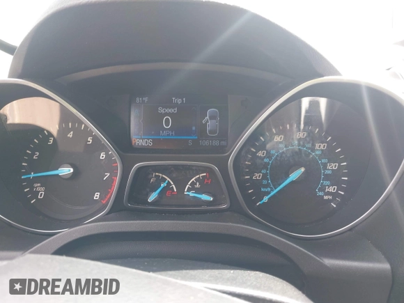 2016 Ford Escape SE with VIN 1FMCU9GXXGUC81604, listed as a IAAI auction lot 42222349 with 106,188 mi miles and . Bid and sale history available at DreamBid. Image 7.