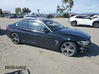 2018 BMW 4 Series 430i with VIN WBA4W3C57JAE64861, listed as a Copart auction lot 49739115 with 115,188 mi miles and Salvage Title. Bid and sale history available at DreamBid. Image 4.