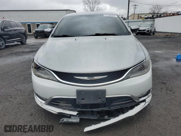 2015 Chrysler 200 C with VIN 1C3CCCCG7FN647042, listed as a Copart auction lot 51930455 with 148,966 mi miles and Salvage Title. Bid and sale history available at carsss.com. Image 5.