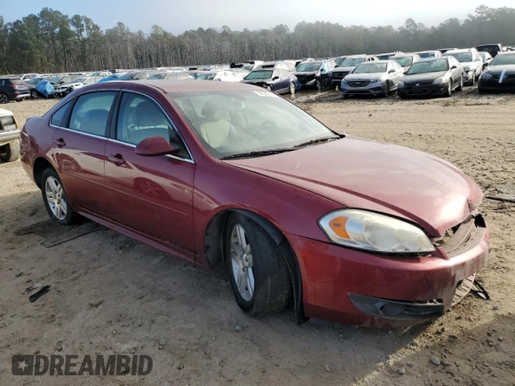 2010 Chevrolet Impala LT with VIN 2G1WB5EK2A1206866, listed as a Copart auction lot 84526614 with 156,026 mi miles and Salvage Title. Bid and sale history available at DreamBid. Image 4.