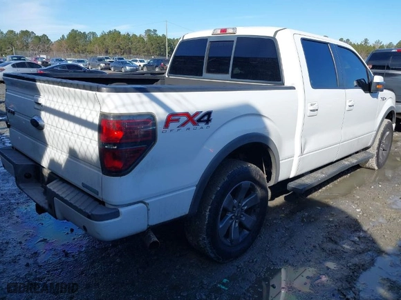 2013 Ford F-150 XL with VIN 1FTFW1ET4DKF24134, listed as a IAAI auction lot 41411293 with 289,430 mi miles. Bid and sale history available at carsss.com. Image 4.
