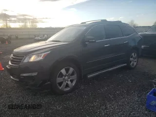 2014 Chevrolet Traverse LTZ z VIN 1GNKVJKD7EJ207252, wystawiony jako Copart lot #50248955 z przebiegiem Nie podano mil oraz Szkoda całkowita • Salvage title. Historia ofert i sprzedaży dostępna na DreamBid. Obrazek 1.