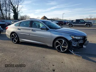 2020 Honda Accord Sport z VIN 1HGCV1F32LA125507, wystawiony jako Copart lot #45313695 z przebiegiem 78 837 mil mil oraz Szkoda całkowita • Salvage title. Historia ofert i sprzedaży dostępna na DreamBid. Obrazek 4.