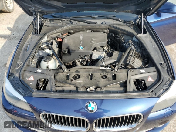 2013 BMW 5 Series 528i xDrive with VIN WBAXH5C50DD107394, listed as a Copart auction lot 51527105 with 128,009 mi miles and Clean Title. Bid and sale history available at carsss.com. Image 11.