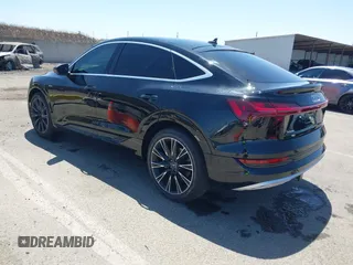 2020 Audi e-tron Sportback Premium Plus with VIN WA12ABGE6LB035499, listed as a IAAI auction lot 42496844 with 64,104 mi miles and . Bid and sale history available at DreamBid. Image 3.