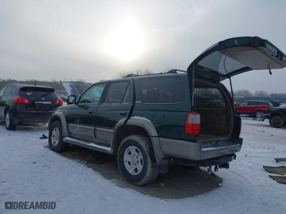2000 Toyota 4Runner Limited with VIN JT3HN87R9Y0272795, listed as a IAAI auction lot 41370767 with 234,892 mi miles. Bid and sale history available at carsss.com. Image 3.