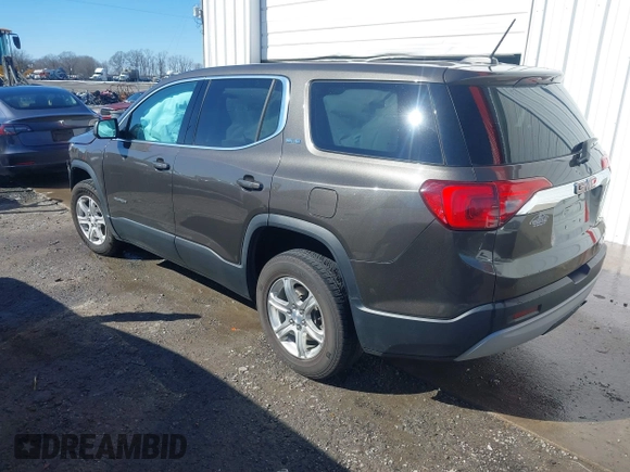 2019 GMC Acadia SLE with VIN 1GKKNKLA8KZ123610, listed as a IAAI auction lot 41605818 with 181,306 mi miles. Bid and sale history available at carsss.com. Image 3.
