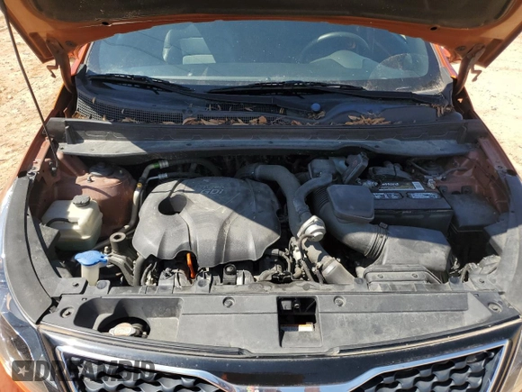 2011 Kia Sportage SX with VIN KNDPCCA62B7145299, listed as a Copart auction lot 50368085 with 118,345 mi miles and Clean Title. Bid and sale history available at carsss.com. Image 12.
