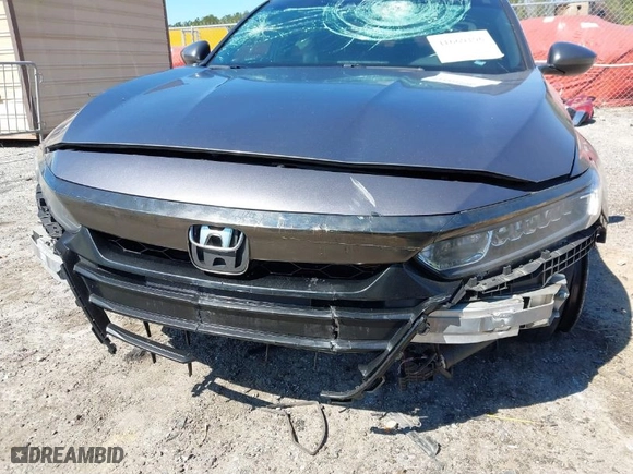 2020 Honda Accord Sedan Sport with VIN 1HGCV1F36LA098196, listed as a IAAI auction lot 41669196 with 82,239 mi miles. Bid and sale history available at carsss.com. Image 6.