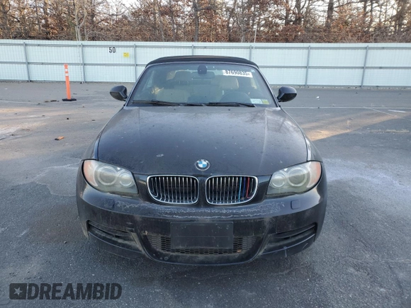 2010 BMW 1 Series 135i with VIN WBAUN9C55AVK41245, listed as a Copart auction lot 87690835 with 116,887 mi miles and Clean Title. Bid and sale history available at carsss.com. Image 5.